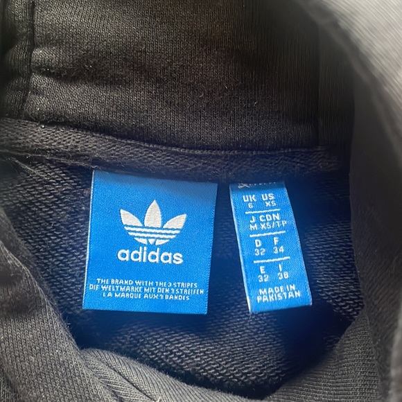 Adidas women’s cropped hoodie - Picture 2 of 2
